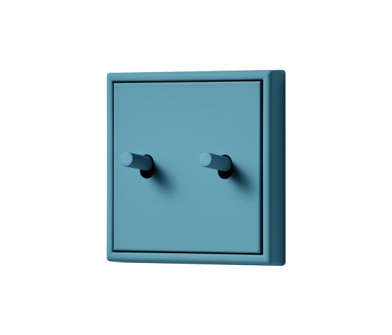 LS 1912 in Les Couleurs® Le Corbusier Switch in The luminous cerulean | Interruttori leva | JUNG