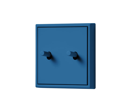 LS 1912 in Les Couleurs® Le Corbusier Switch in The powerful cerulean | Interrupteurs à levier | JUNG