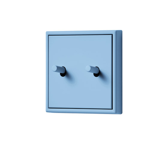 LS 1912 in Les Couleurs® Le Corbusier Switch in The lucent sky blue | Interrupteurs à levier | JUNG