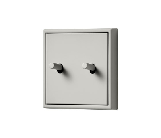 LS 1912 in Les Couleurs® Le Corbusier Switch in The pearl grey | Interruttori leva | JUNG