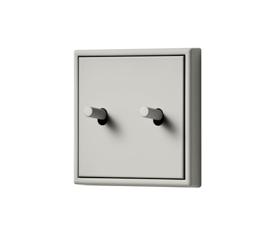 LS 1912 in Les Couleurs® Le Corbusier Switch in The pearl grey | Interruptores a palanca | JUNG