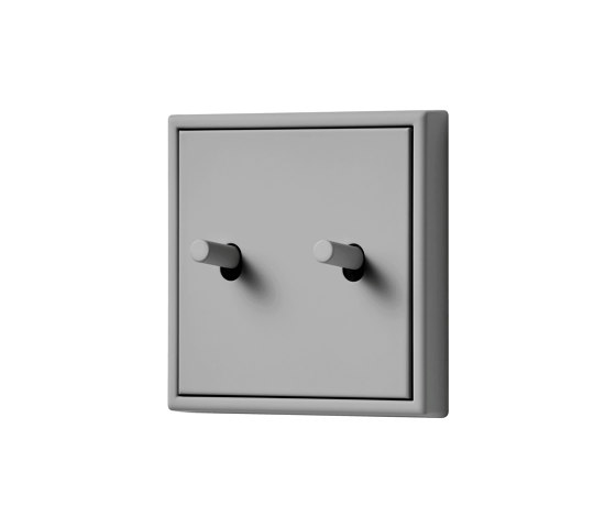 LS 1912 in Les Couleurs® Le Corbusier Switch in The discret grey | Interrupteurs à levier | JUNG