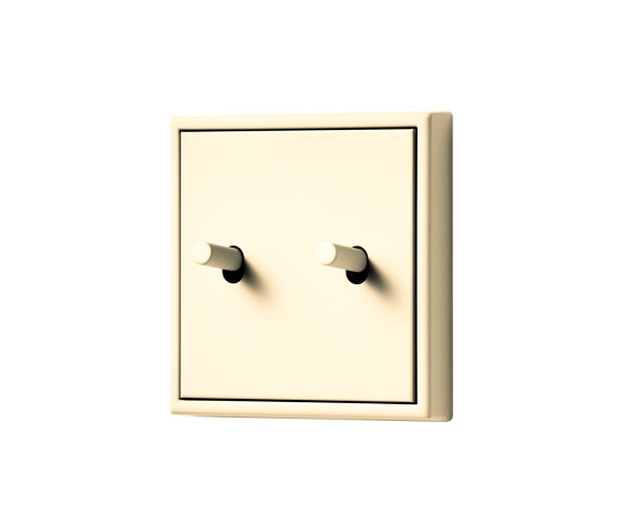 LS 1912 in Les Couleurs® Le Corbusier Switch in The cream white | Interruptores a palanca | JUNG