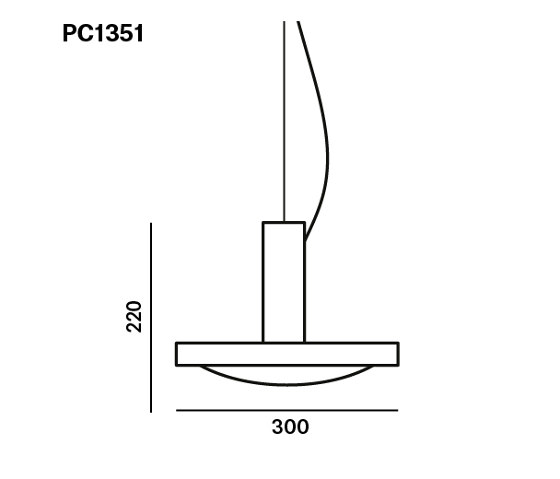 Convex Pendant S PC1351 | Suspended lights | Brokis