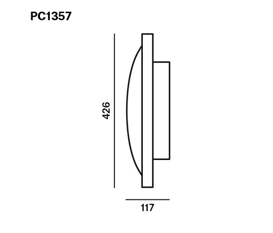 Convex Appliques M PC1357 | Appliques murales | Brokis