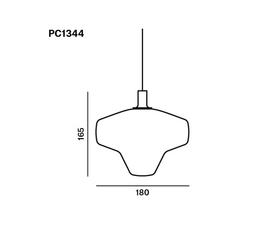 Starcloud Vega PC 1344 | Suspended lights | Brokis