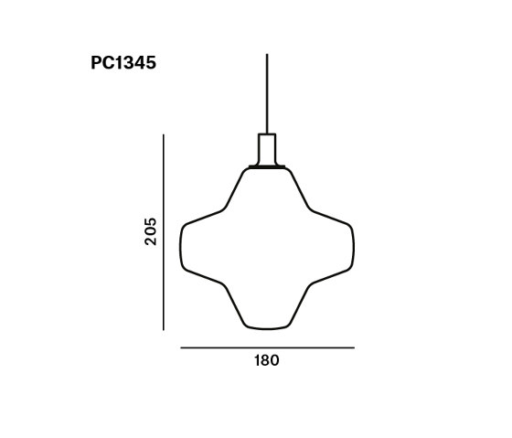 Starcloud Lyra PC 1345 | Suspensions | Brokis