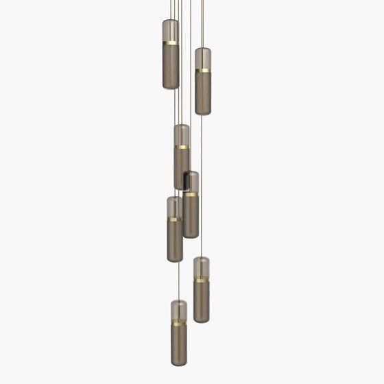 Pill S 36-08 - Smoked, Brushed Brass |  | _test blob_id 4.5