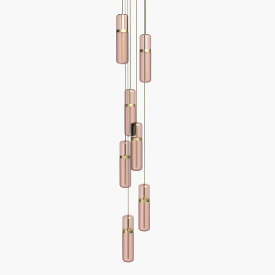 Pill S 36-08 - Pink, Brushed Brass |  | _test blob_id 4.5