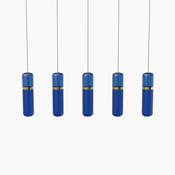 Pill S 36-07 - Blue, Polished Brass |  | _test blob_id 4.5