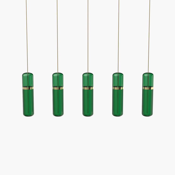 Pill S 36-07 - Green, Polished Brass |  | _test blob_id 4.5