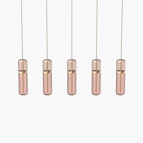 Pill S 36-07 - Pink, Brushed Brass |  | _test blob_id 4.5