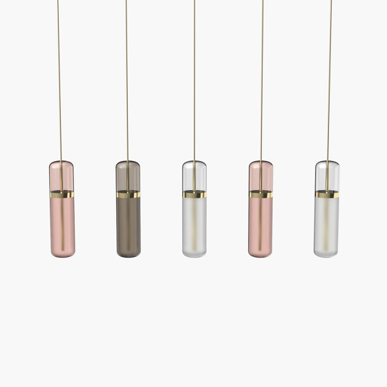 Pill S 36-07 - Pink / Smoked / Opal, Polished Brass |  | _test blob_id 4.5