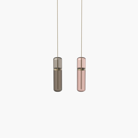 Pill S 36-05 - Pink / Smoked, Burnished Brass |  | _test blob_id 4.5