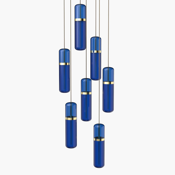 Pill S 36-04 - Blue, Polished Brass |  | _test blob_id 4.5