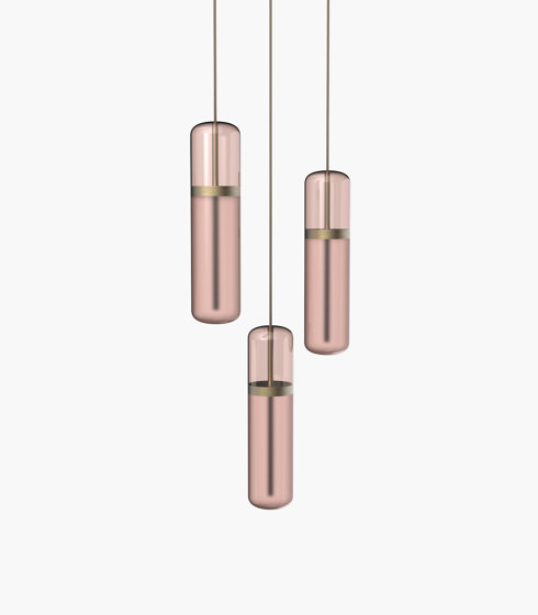 Pill S 36-04 - Pink / Blue, Burnished Brass |  | _test blob_id 4.5