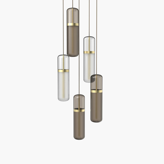 Pill S 36-04 - Opal / Smoked, Brushed Brass |  | _test blob_id 4.5