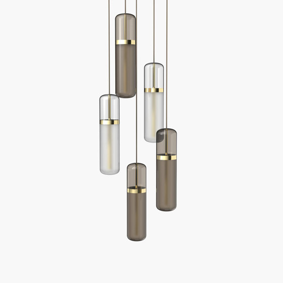 Pill S 36-04 - Opal / Smoked, Polished Brass |  | _test blob_id 4.5