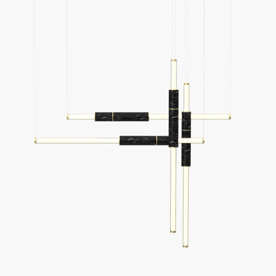 Light Pipe S 58-18 - Brushed Brass, Black |  | _test blob_id 4.5