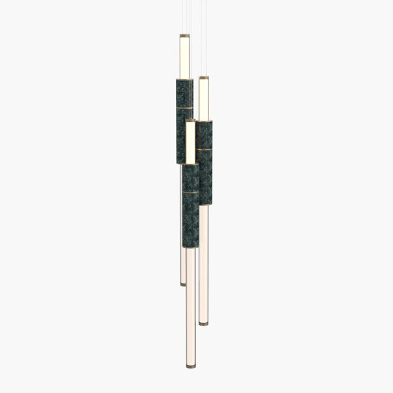 Light Pipe S 58-16 - Burnished Brass, Green |  | _test blob_id 4.5