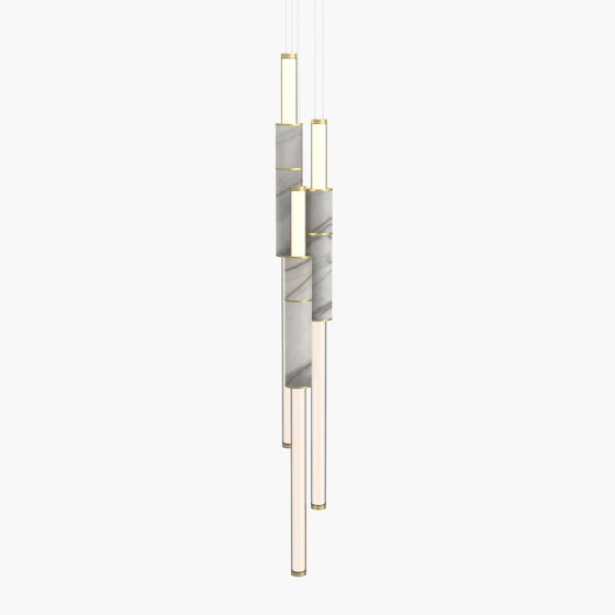 Light Pipe S 58-16 - Brushed Brass, White |  | _test blob_id 4.5