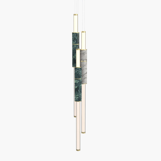 Light Pipe S 58-16 - Brushed Brass, Green & White |  | _test blob_id 4.5