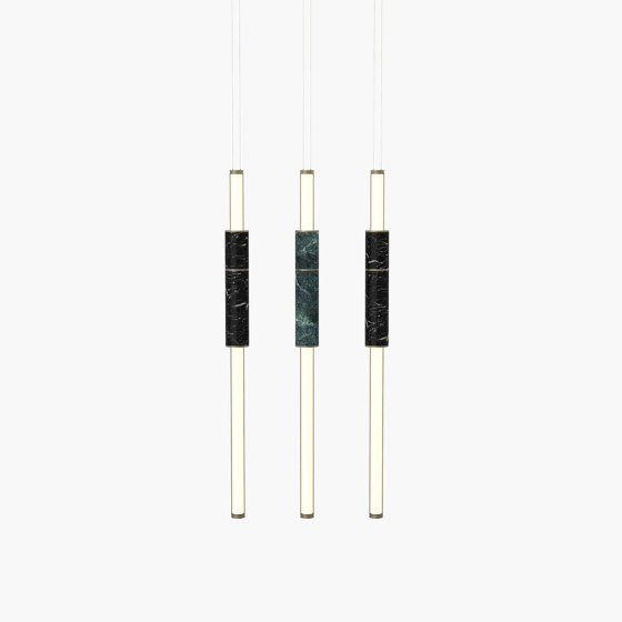 Light Pipe S 58-14 - Burnished Brass, Green & Black |  | _test blob_id 4.5