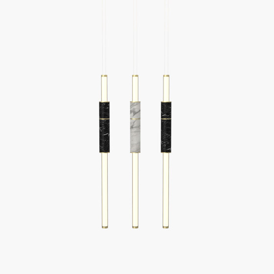 Light Pipe S 58-14 - Brushed Brass, White & Black |  | _test blob_id 4.5