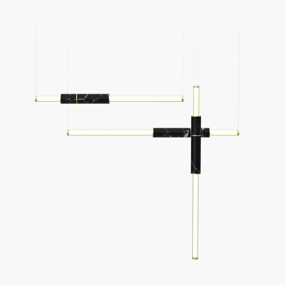 Light Pipe S 58-11 - Brushed Brass, Black |  | _test blob_id 4.5