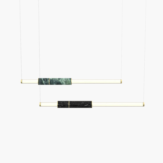 Light Pipe S 58-08 - Brushed Brass, Green & Black |  | _test blob_id 4.5