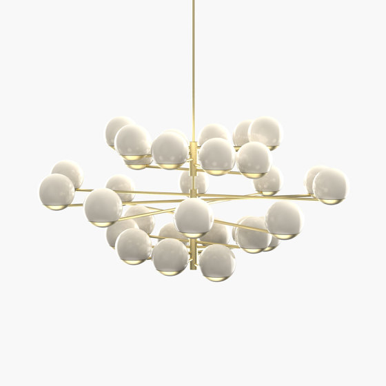 Ball & Hoop S 19-12 - Brushed Brass, Opal |  | _test blob_id 4.5