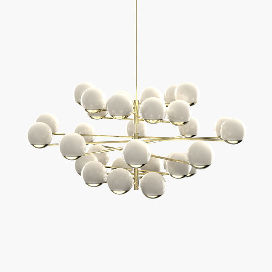 Ball & Hoop S 19-12 - Polished Brass, Opal |  | _test blob_id 4.5