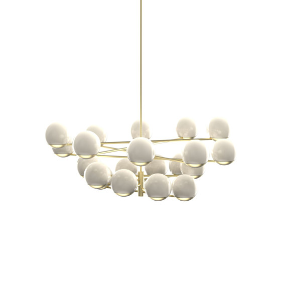 Ball & Hoop S 19-09 - Brushed Brass, Opal |  | _test blob_id 4.5