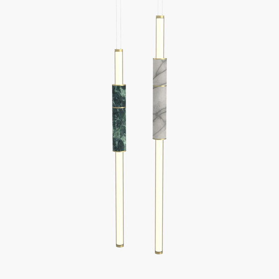 Light Pipe S 58-07 - Brushed Brass, White & Green |  | _test blob_id 4.5