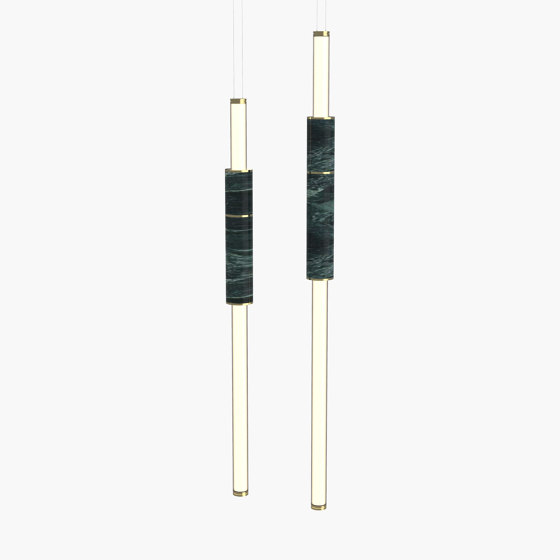 Light Pipe S 58-07 - Polished Brass, Green |  | _test blob_id 4.5