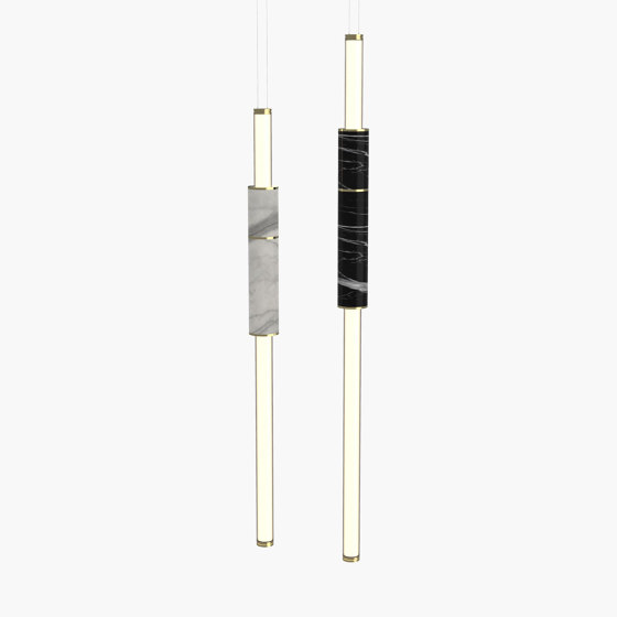 Light Pipe S 58-07 - Polished Brass, White & Black |  | _test blob_id 4.5