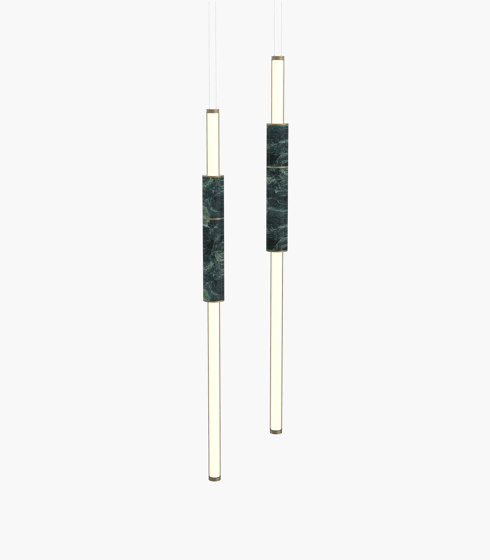 Light Pipe S 58-06 - Burnished Brass, Green & Black |  | _test blob_id 4.5