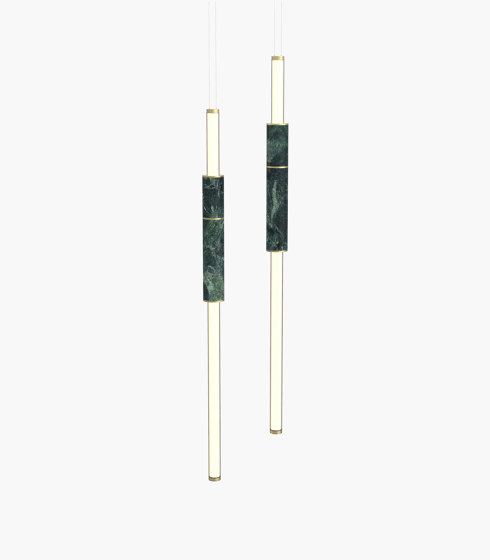 Light Pipe S 58-06 - Brushed Brass, Green & Black |  | _test blob_id 4.5