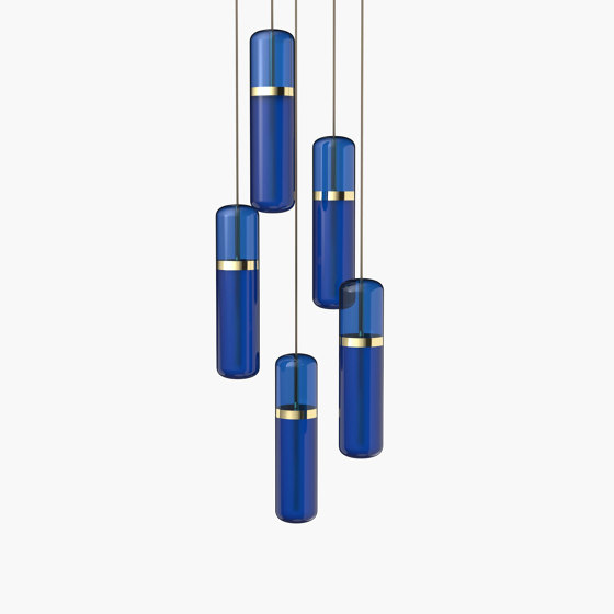 Pill S 36-03 - Blue, Polished Brass |  | _test blob_id 4.5