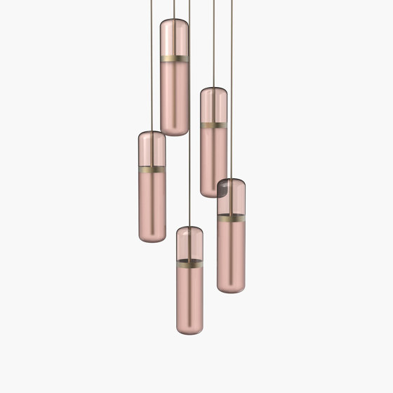 Pill S 36-03 - Pink, Burnished Brass |  | _test blob_id 4.5