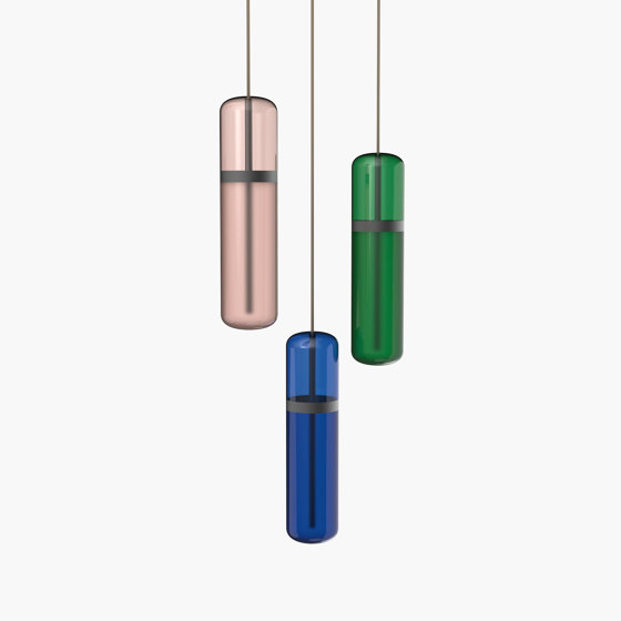 Pill S 36-02 - Pink / Blue / Green, Black Anodised |  | _test blob_id 4.5