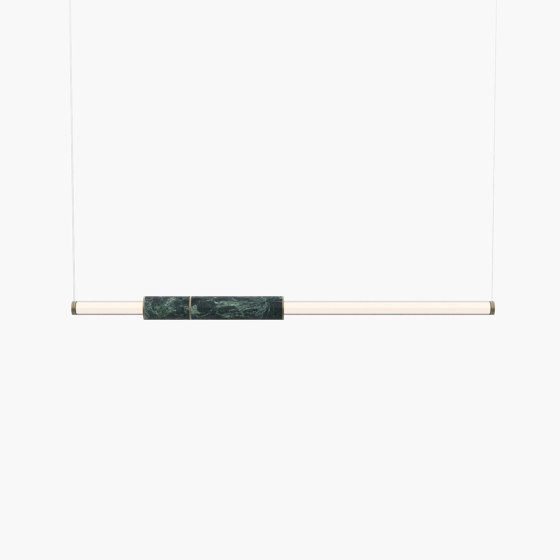 Light Pipe S 58-03 - Green, Burnished Brass |  | _test blob_id 4.5