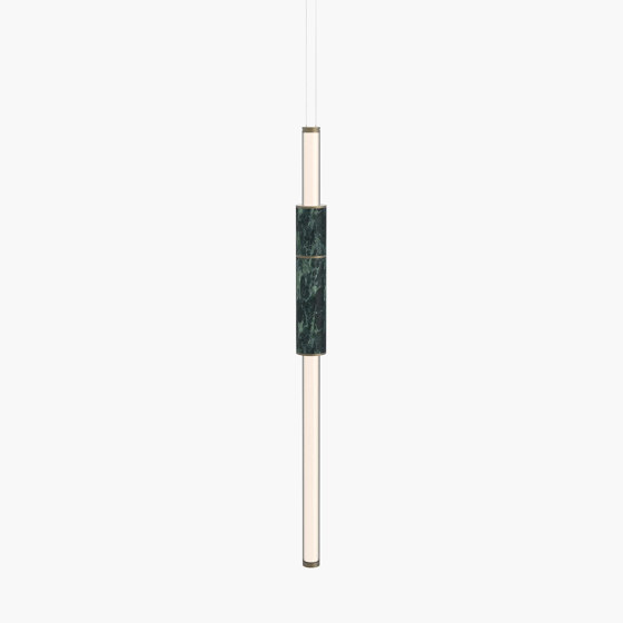 Light Pipe S 58-02 - Green, Burnished Brass |  | _test blob_id 4.5