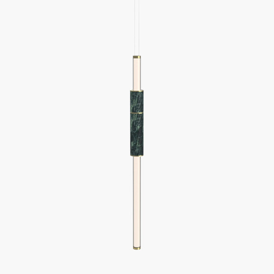 Light Pipe S 58-02 - Green, Polished Brass |  | _test blob_id 4.5