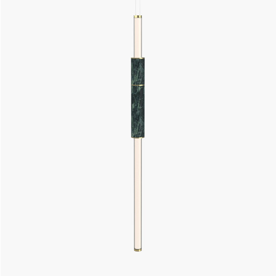 Light Pipe S 58-01 - Green, Polished Brass |  | _test blob_id 4.5