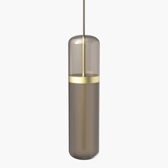 Pill S 36-01 - Smoked, Brushed Brass |  | _test blob_id 4.5