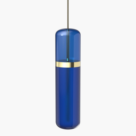 Pill S 36-01 - Blue, Polished Brass |  | _test blob_id 4.5