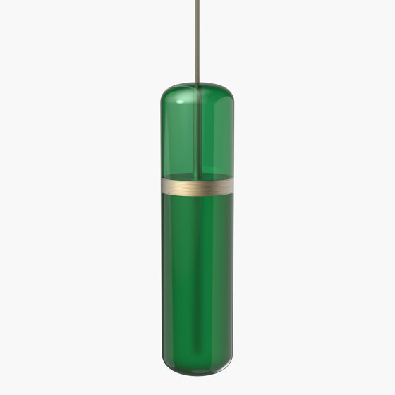 Pill S 36-01 - Green, Burnished Brass |  | _test blob_id 4.5