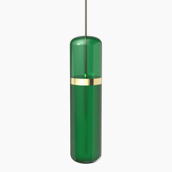 Pill S 36-01 - Green, Polished Brass |  | _test blob_id 4.5