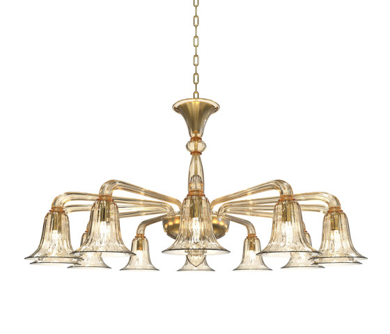 BERNINI Murano Glass Chandelier | Suspended lights | Piumati